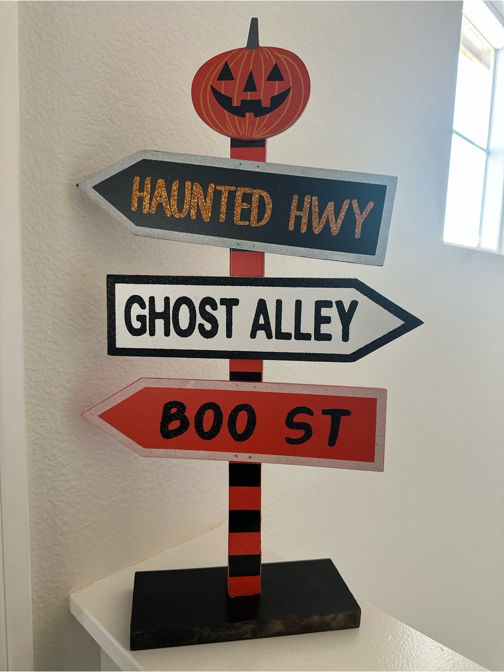 NWT Halloween sign